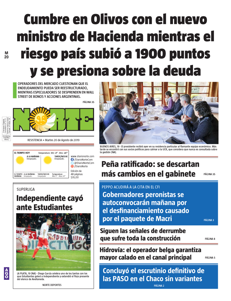 Edicion del 20-08-2019