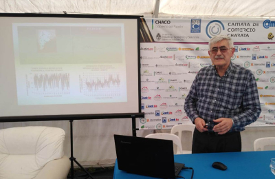 La sequía se hará sentir en el 2025, según pronosticó Minetti en Agronea