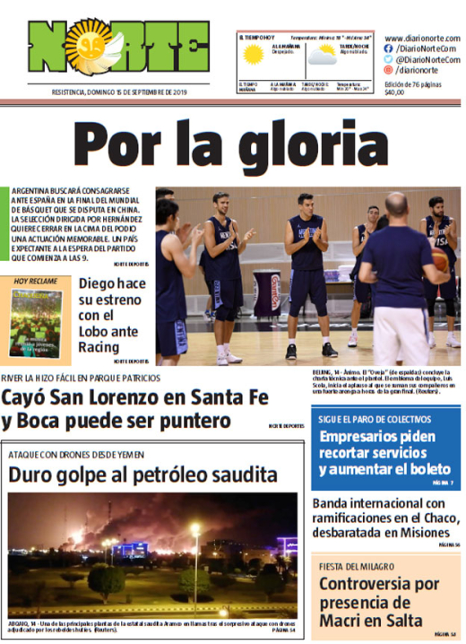 Edicion del 15-09-2019