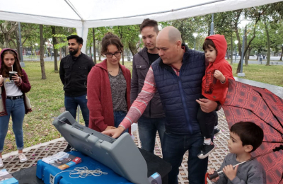 La municipalidad capacitó en el uso del sistema de voto electrónico