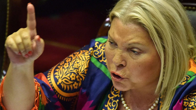 Polémicos dichos de Elisa Carrió en un acto de Juntos por el Cambio