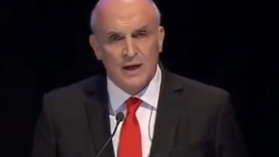 Espert le envió un mensaje a Grabois durante el debate y el dirigente social le respondió