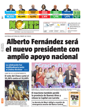 Edicion del 28-10-2019