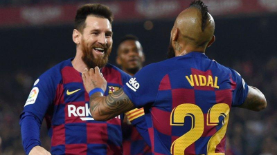 Barcelona goleó al Valladolid y se subió a la cima de La Liga