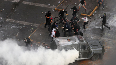 Las calles de Chile volvieron a estallar