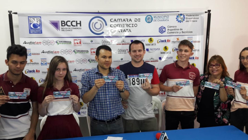 La Cámara de Comercio de Charata presentó bono “compre local”
