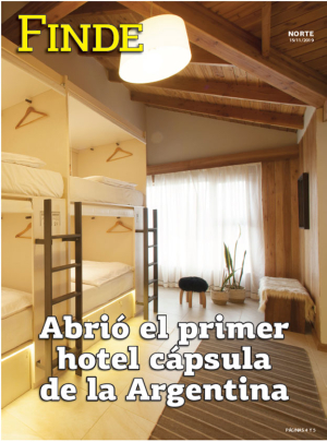 Abrió el primer hotel cápsula de la Argentina