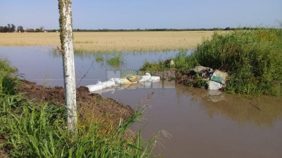 Dramática situación en parte del sudoeste acorralada por el agua