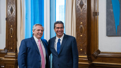 Capitanich con Alberto Fernández: emergencia alimentaria, salud y vivienda como prioridades