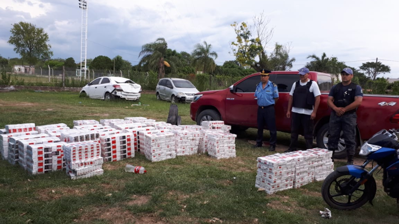 Decomisan cargamento de cigarrillos ilegales