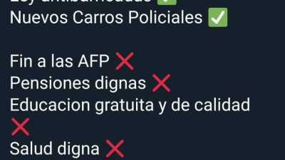 Chile: el Parlamento aprobó la “ley antisaqueos”