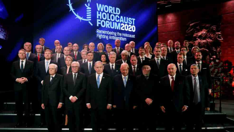 Auschwitz: fuertes críticas al acto de Jerusalén