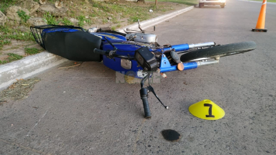 Se mató un motociclista en la avenida Marconi y calle 4