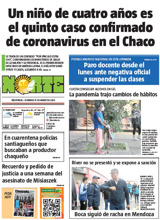 Edición del 15-03-2020