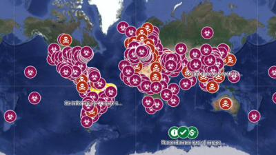 Seguí la expansión del Coronavirus por el mundo en tiempo real