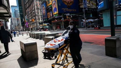 5.700 nuevos casos de coronavirus en Nueva York y el total superó los 20 mil contagios