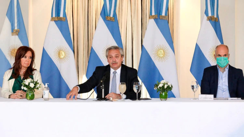 Alberto Fernández: “Estamos en un default virtual”