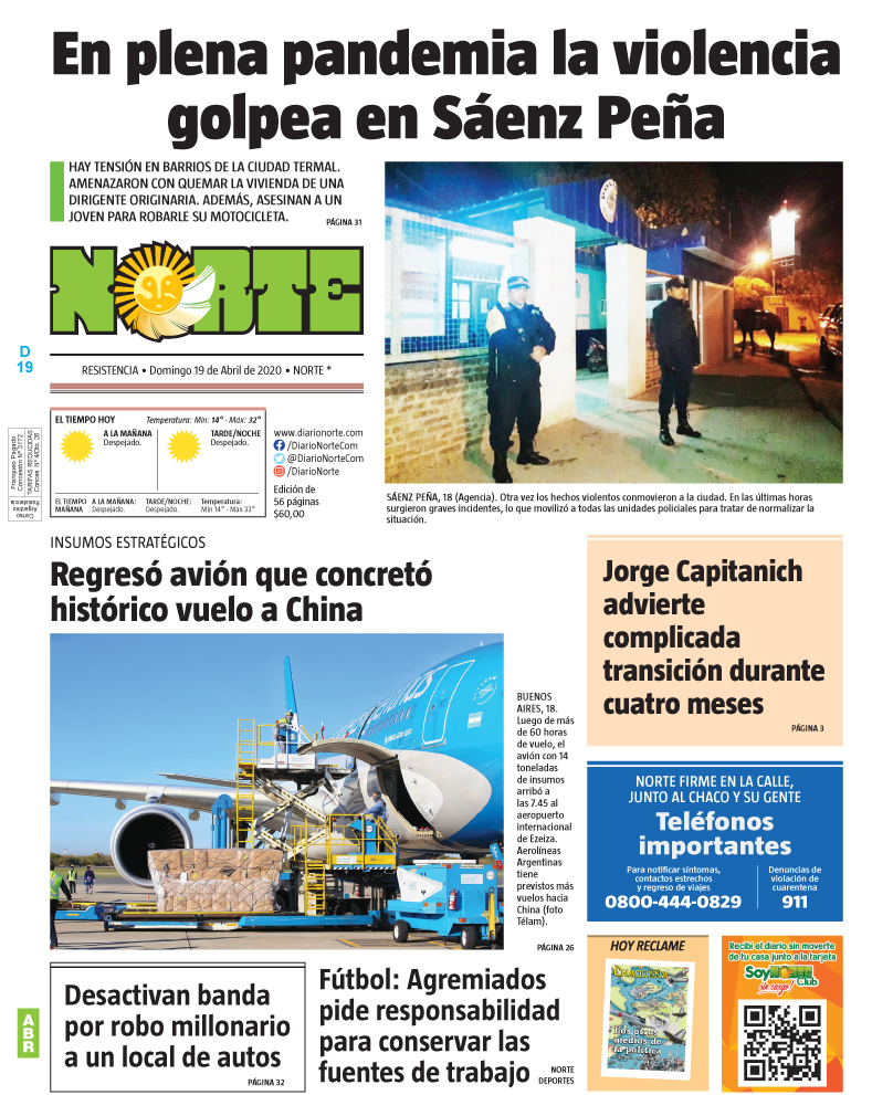 Edición del 19-04-2020