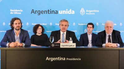 Alberto Fernández anunció la continuidad de la cuarentena hasta el 10 de mayo