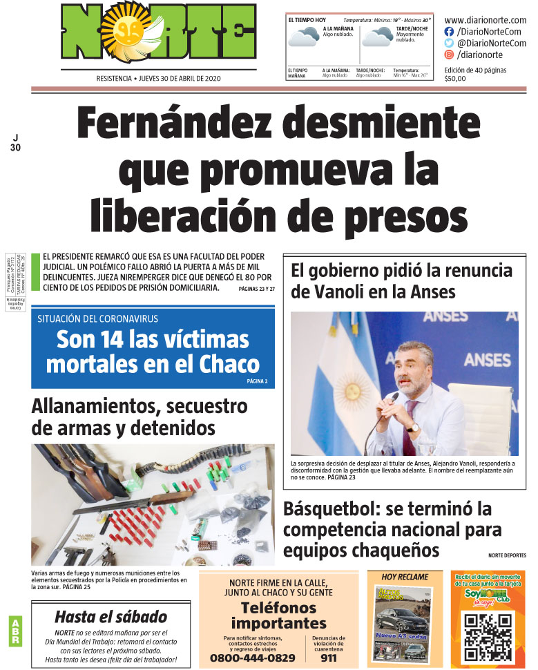 Edición del 30-04-2020