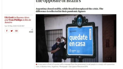 El medio británico The Guardian destacó el éxito de las medidas adoptadas en Argentina