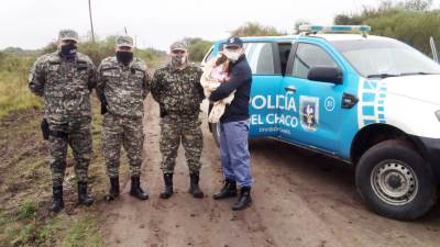 Se llevó a su pequeña hija, se escondió en el monte, hasta que la policía lo detuvo