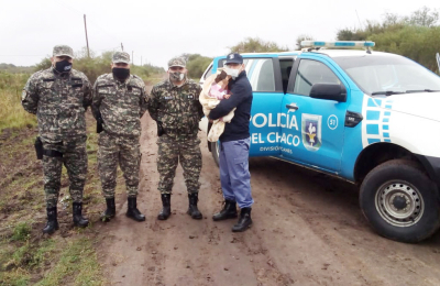 Se llevó a su pequeña hija, se escondió en el monte, hasta que la policía lo detuvo