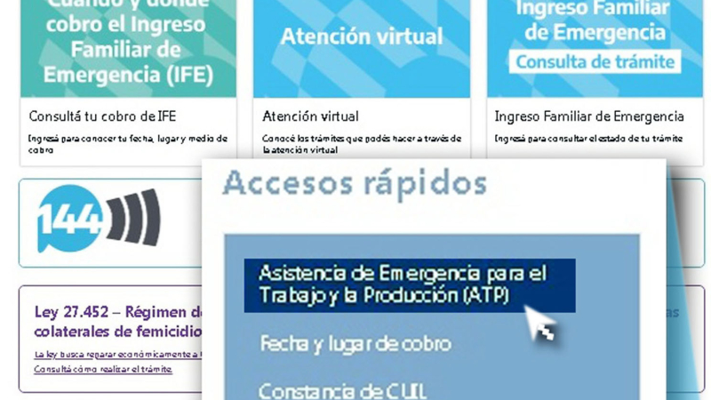 Programa ATP: cómo consultar quién accedió al salario complementario