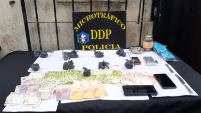 Desbaratan centro de venta de droga en la zona sur de Resistencia