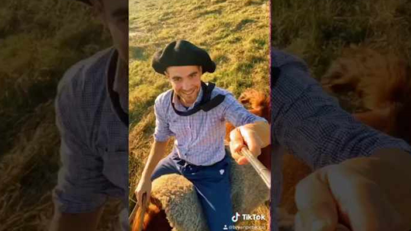 La historia de Bryan Petaccio, el gaucho que es furor en las redes