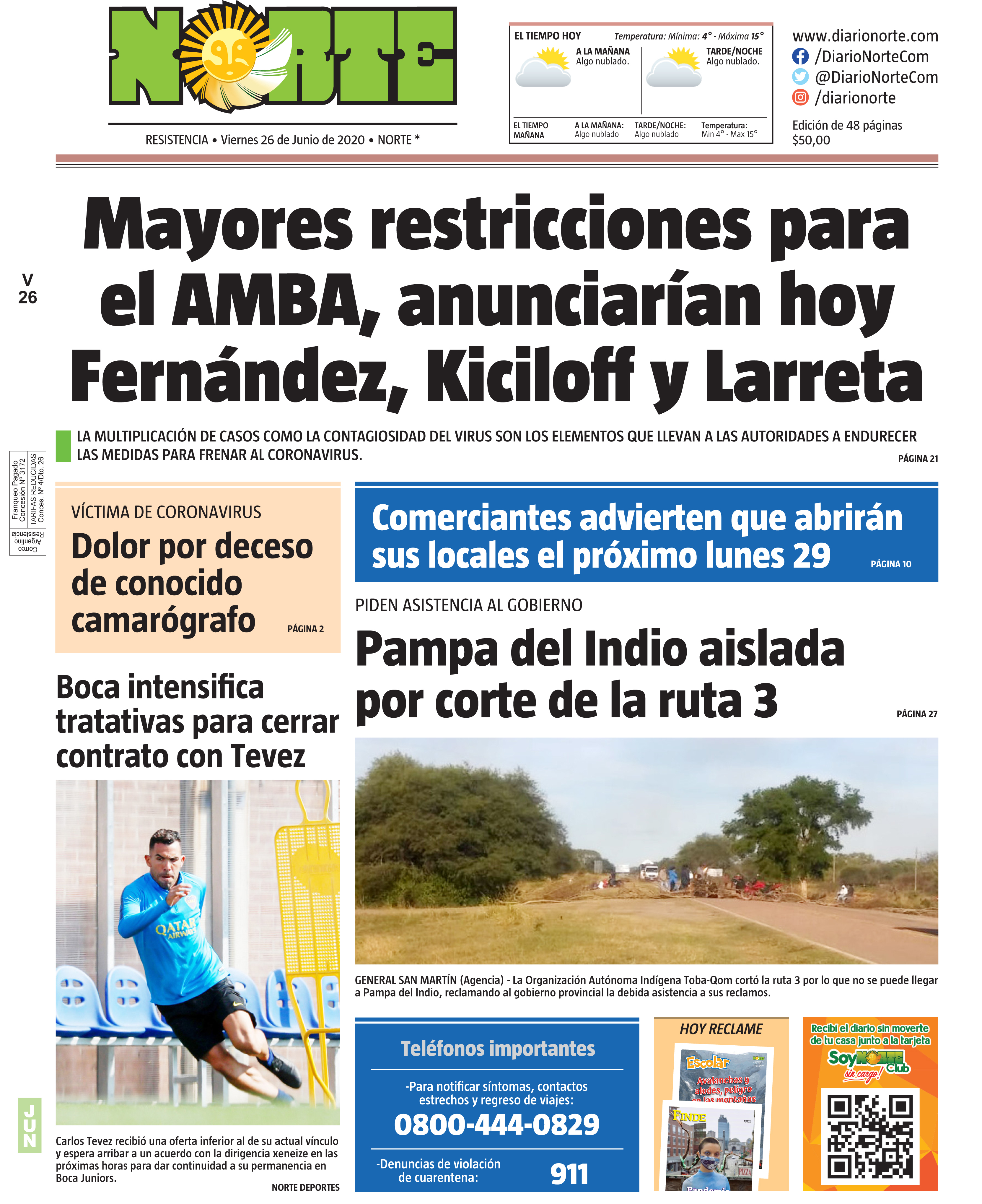 Edición del 26-06-20