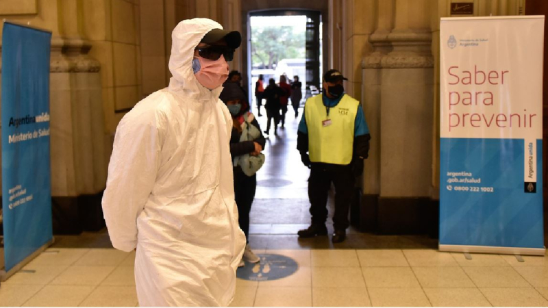 Nuevo récord diario de casos positivos de coronavirus en el país con 2.866 contagios