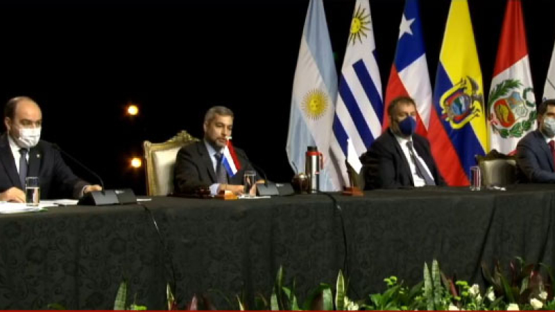 Primera cumbre virtual del Mercosur