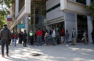 La actividad en cajeros y bancos traccionó la circulación en la ciudad