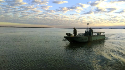 Secuestraron 2.500 metros de redes de pesca en Paso de la Patria