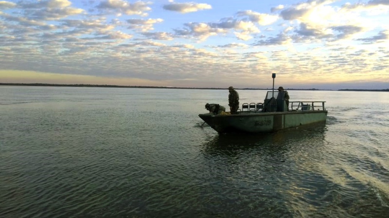 Secuestraron 2.500 metros de redes de pesca en Paso de la Patria