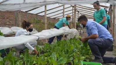 Magda Ayala: "Es un gran orgullo para nuestra municipalidad trabajar en la huerta con los merenderos y comedores de la ciudad"