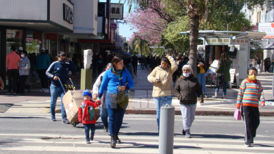 Intenso movimiento a pesar del número creciente de contagios