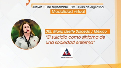 Jornada internacional sobre salud mental por YouTube