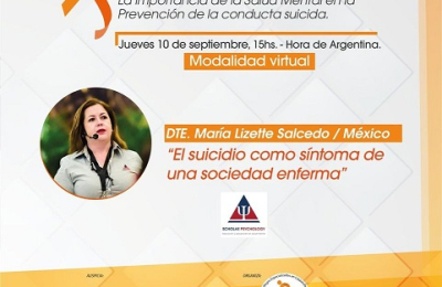 Jornada internacional sobre salud mental por YouTube