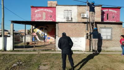 Barrio Emerenciano: el 70% regularizó su conexión a la red eléctrica