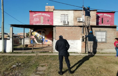 Barrio Emerenciano: el 70% regularizó su conexión a la red eléctrica
