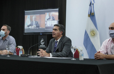 Capitanich y Meoni repasaron estado de obras para el transporte del Chaco