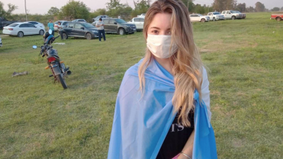 Jóvenes y emprendedores se sumaron a la jornada de protesta en el sudoeste