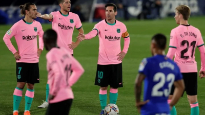 El Barcelona perdió con el Getafe y dejó una mala imagen