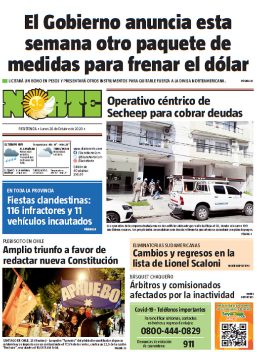 Edición del 26-10-2020