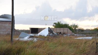 Temporal con violentas ráfagas en varias localidades del Chaco