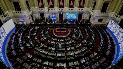 Sesión especial en la Cámara de Diputados de la Nación
