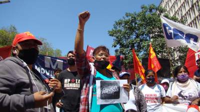Nueva jornada de protesta de movimientos sociales