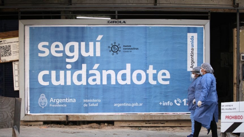 La Argentina es el segundo país de América latina más afectado por el COVID-19